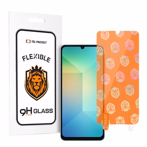 Tel Protect Labākais elastīgais hibrīda rūdītais stikls SAMSUNG GALAXY A06