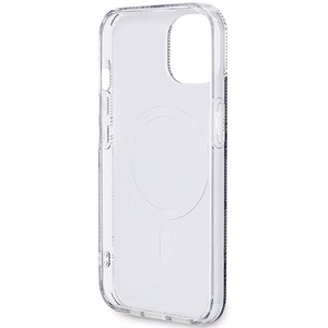 Guess IML GCube Magnētiskais apvalks iPhone 15 Plus / 14 Plus - melns