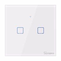 Viedais slēdzis WiFi Sonoff T0 EU TX (2 kanāli)