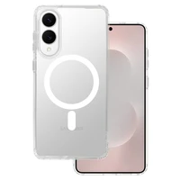 Akrila Magsafe apvalks Samsung Galaxy S25 Edge caurspīdīgs