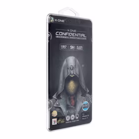 Aizsargstikls pilna pārklājuma ārkārtīgi stiprs privatuma aizsargs tempered stikls 9H - paredzēts iPhone 15 Pro (ar pilnu līmējumu)