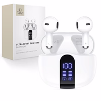 Tech-Protect UltraBoost TWS Core G2 austiņas - baltas