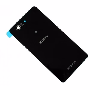 Aizmugurējais vāks Sony D5803/Xperia Z3 Compact melns augstas kvalitātes