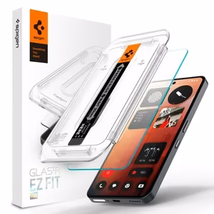 Spigen Glas.tR EZ Fit rūdīta stikla ekrāna aizsargs Nothing Phone (3a) / (3a) Pro, caurspīdīgs