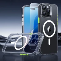 ESR Classic Pro Komplekts Halolock Magnētiskais viedtālruņa apvalks iPhone 16 Pro Max - Caurspīdīgs