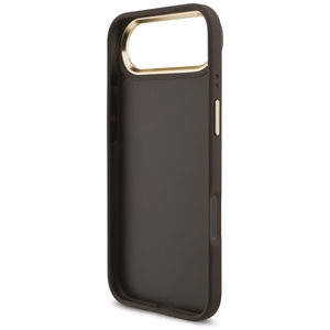 GUESS viedtālruņa apvalks IPHONE 17 Air (PU W/ Big 4G Classic Logo) zelts un brūns