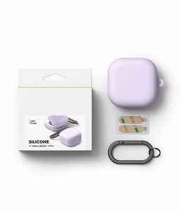 Ringke Silicone maciņš priekš Samsung Galaxy Buds 4 / 4 Pro violets