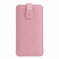 Viedtālruņa apvalks WONDER Deko Pouch Case (izmērs XL) iPhone 15/15 Pro/iPhone 16/16 Pro/Samsung S24/S24 Plus/S25/S25 Plus/A53/A55 5G rozā