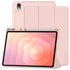 Tech-Protect SmartCase Pen planšetdatora apvalks Samsung Galaxy Tab S11 11.0 X730 / X736 - rozā