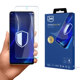 Hibrīdais stikls 3mk FlexibleGlass Pro Infinix Hot 50 4G