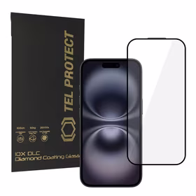 Rūdīts stikls Tel Protect 10X HD DLC Diamond Coating for Iphone 16/15 (envelope)