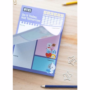 BT21 A5 dienas plānotājs
