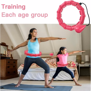 Smart Hula Hoop HHP007 vingrošanas riņķis, rozā