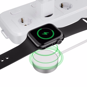 Tech-Protect UltraBoost magnētiskais indukcijas lādētājs ar USB-C savienotāju Apple Watch 1.2m - balts