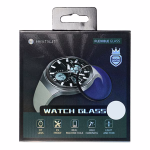 Bestsuit elastīgs hibrīd stikls Apple Watch sērijas 4/5 – 44 mm viedpulkstenim