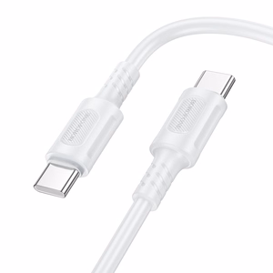 Borofone Kabel BX111 Feliz (m) - Type C uz Type C - 60W 3A 1 metrs balts