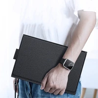 DUX DUCIS salokāms DK vāciņš ar bezvadu tastatūru ar apgaismojumu SAMSUNG Tab S10 Ultra/S9 Ultra/S8 Ultra melns