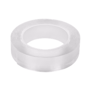 REBEL atkārtoti lietojama divpusēja nano montāžas lente (2 mm × 30 mm × 3 m), caurspīdīga