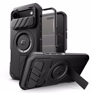 Tech-Protect Kevlar magnētiskais MagSafe apvalks viedtālrunim iPhone 17 Air - melns