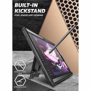 Supcase Unicorn Beetle Pro korpuss Samsung Galaxy Tab A11+ - melns