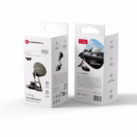 FORCELL F-GRIP IronSecure magnētiskais auto turētājs vējstiklam / paneļim melns