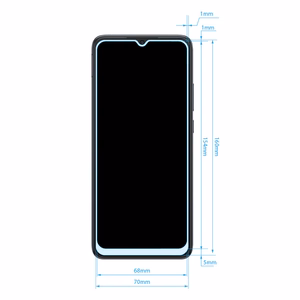 Crong 7D Nano Flexible Glass 9H visu ekrānu pārklājošs hibrīdstikls Xiaomi Redmi 10C