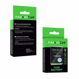 Maximcell baterija priekš Nokia 1208/1209/1616/C1 BL-5CA 1100mAh Li-ion
