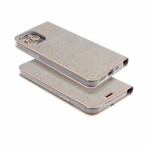 Flip case for Xiaomi Redmi NOTE 15 PRO 5G Luna Book Gold silver