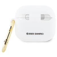 Hello Kitty silikona 3D Kitty galvas apvalks AirPods 3 - balts