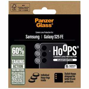 PanzerGlass Hoops Lens Protector rudits stikls Samsung Galaxy S25 FE