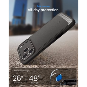 Spigen Rugged Armor MagSafe maciņš iPhone 17 Pro Max / 18 Pro Max, pelēks