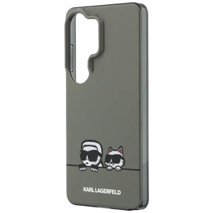Karl Lagerfeld maciņš IML Peekaboo Karl un Choupette MagSafe priekš Samsung Galaxy S26 Ultra melns