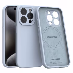 Spacecase Maciņš Silicone Mag iPhone 17 Pro oranžs