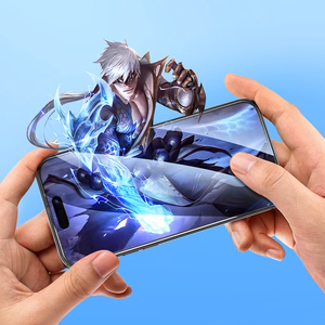 Borofone aizsargstikls BF6 Diamond Armor pilnekrāna HD Iphone 14 Pro - 10 gabali