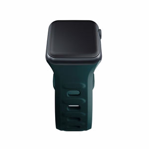 3mk silikona siksniņa Apple Watch, 38/40/41/42 mm, Evergreen, mazais izmērs