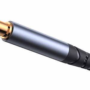 Joyroom Audio Transfer Series SY-A07 mini ligzdas 3.5 mm / USB-C kabelis 1.2 m - melns