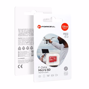 FORCELL F-DATA atmiņas karte 128GB UHS-I U3 10 klase