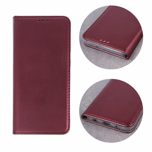 Smart Magnetic maciņš Xiaomi 17T Pro, bordo