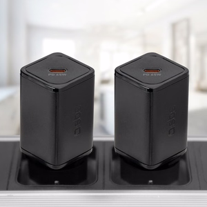 SBS TETRGAN1C65W 65W GaN Power Delivery lādētājs - melns