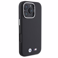 BMW M gludais pilnībā aptīts metāla Magnētiskais apvalks iPhone 16 Pro - melns