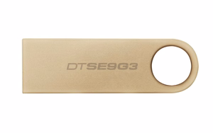 Kingston Technology DataTraveler 64GB 220MB/s metāla USB 3.2 Gen 1 SE9 G3