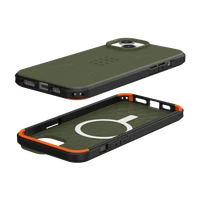 UAG Civilian MagSafe viedtālruņa apvalks priekš iPhone 15 Plus - zaļš