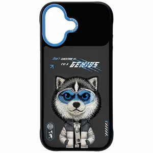 Nimmy Cool&Cute 2.0 vilka viedtālruņa apvalks iPhone 17 - melns