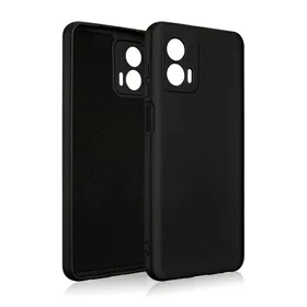 Beline Maciņš Silicone Motorola MOTO G73 melns
