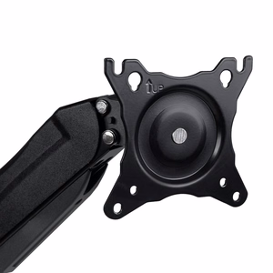 Maclean MC-860 monitor mount / stand 68.6 cm (27") melns Desk