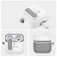 Tech-Protect plāns āķa apvalks AirPods 4 - balts