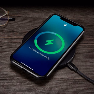iCarer ādas vaska apvalks pārklāts ar dabīgu ādu iPhone 12 Pro Max melns (ALI1206-BK)