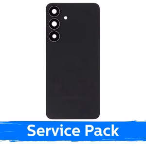 Aizmugurējais vāciņš, saderīgs ar Samsung S731 S25 FE, Jet Black melns (Service Pack)