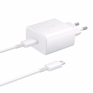 Samsung EP-TA845EWE 45W сетевое зарядное устройство с кабелем Samsung EP-DW767JWE 45W 1.8m (OOB Bulk - замена упаковки) - белый