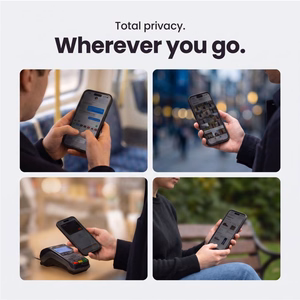 Tech-Protect Quick Set Spy+ 2 privātuma aizsargstiklu komplekts modelim iPhone 18 Pro Max
